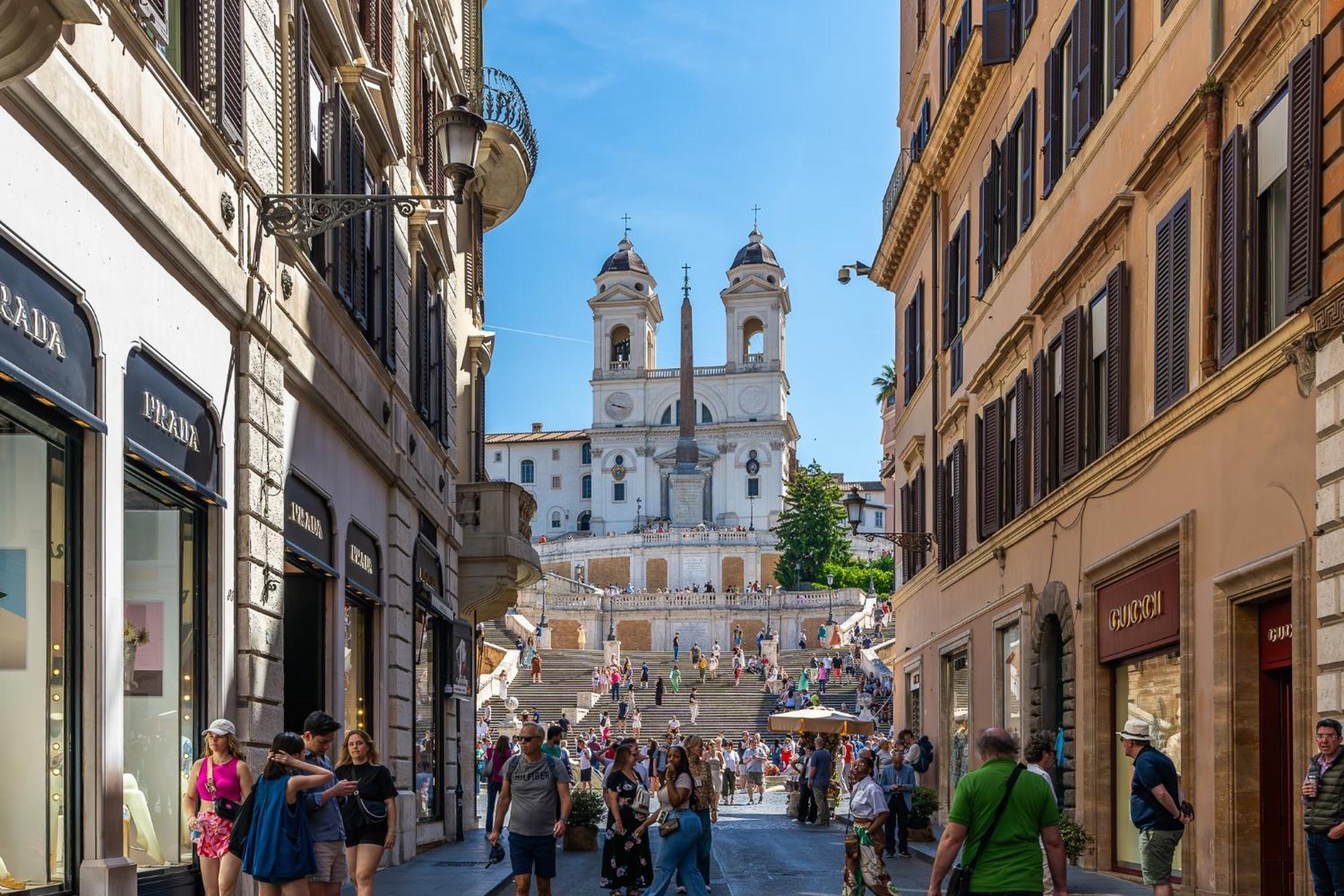 Decimo Meridio- At Spanish Steps- Рим Экстерьер фото